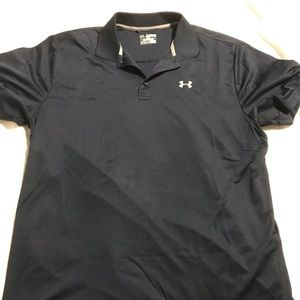 Navy Blue Under Armour UA Polo Sise 2XL